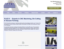 Tablet Screenshot of plaz-x.com